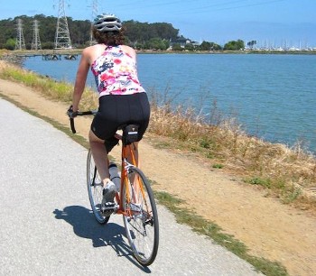 Woman Riding a Bike Woman Riding a Bike